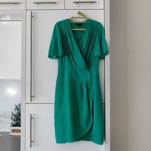 BcbgMaxAzria Green teal dress